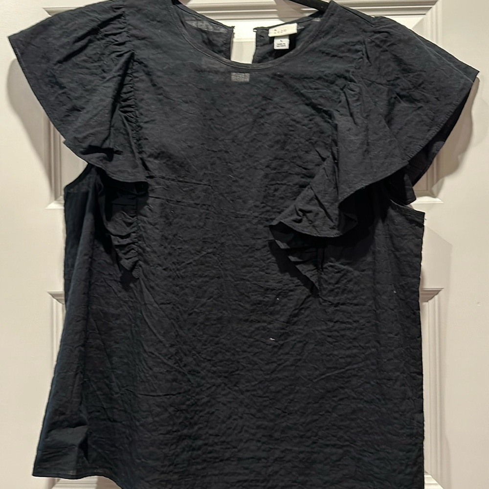 Black cotton shirt